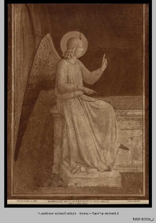 Fresken in den Zellen : Auferstehung Christi