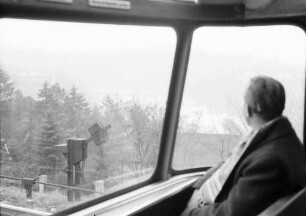 Schaffhausen: Rheinfall vom Triebwagen aus