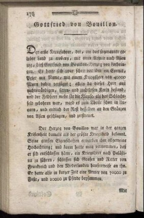 Gottfried von Bouillon.