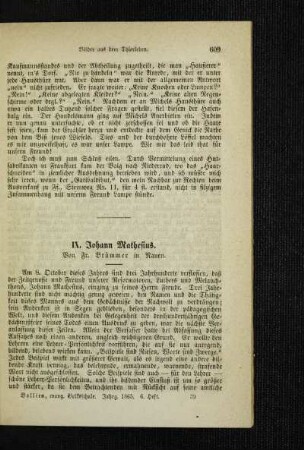 Johann Mathesius