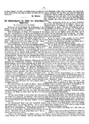 Die Schulaufgaben im Lichte der kaiserlichen Schulreden