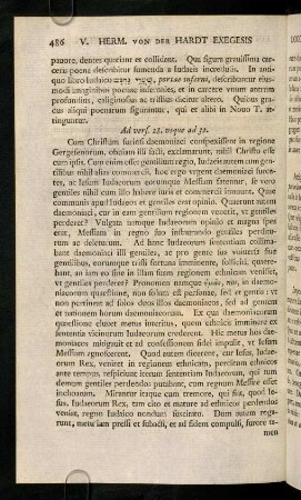 486-496, Ad vers. 28 usque ad 32. Cum Christum furiosi ...