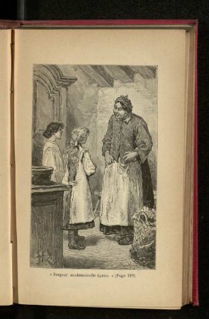 "Bonjour mademoiselle Agnes." (Page 219)