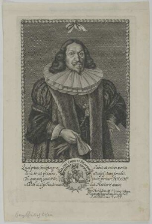 Bildnis des Georg Christoph Behaim