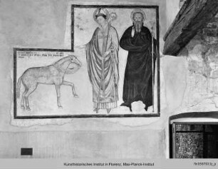 Der Heilige Eligius und der Heilige Antonius Abbas