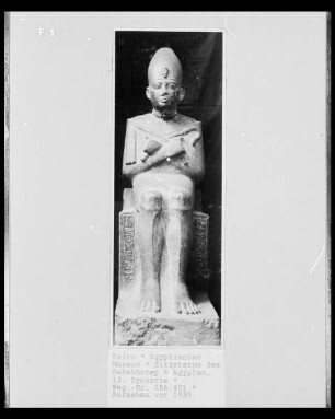 Sitzstatue des Sebekhotep