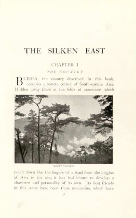 Chapter I. The country
