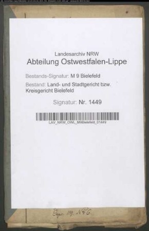 Sonstige: Gerlach, Louise, geb. Ellerott: