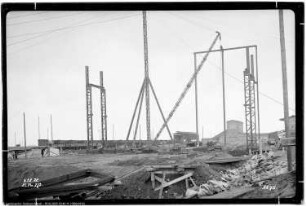 Bau Me 282 Vergasungsanlage