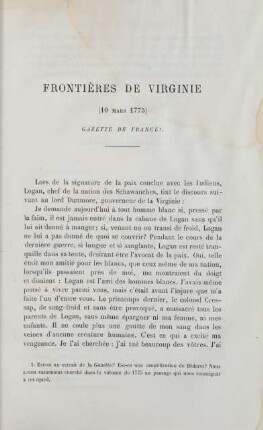 Frontières de virginie