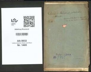 Sequester aufdie Einkünfte (Zehnt) des Domdechanten von Hildesheim, Grafen Clemens von Belderbusch (Kirchherr („Seigneur“) zu Altenahr, Propst zu Aachen)