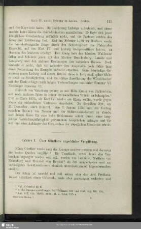 Exkurs I. Über Günthers angebliche Vergiftung
