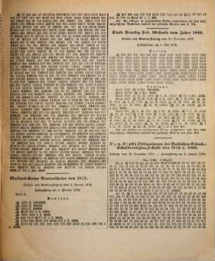 Frankfurter Journal. Verloosungs-Beilage zum Frankfurter Journal. 1878