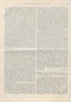 698-700 [Rezension] Vaihinger, Hans (Hrsg.), Kantstudien. Philosophische Zeitschrift. Bd. 7
