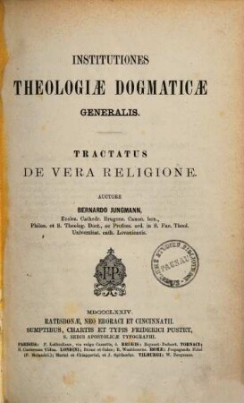 Tractatus de vera religione