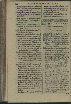 De Magistratu Ecclesiastico. Cap. XXXV