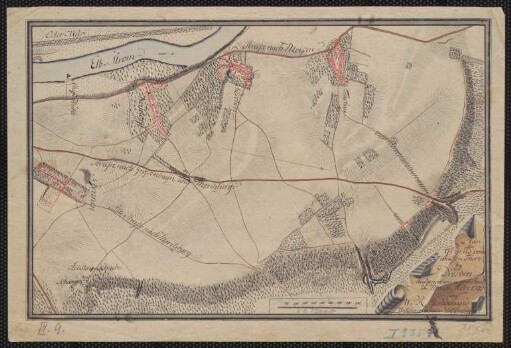 Plan der Gegend vom weissen Thore bey Dresden