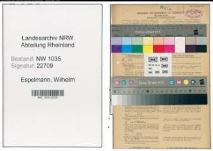 Entnazifizierung Wilhelm Espelmann , geb. 01.07.1884 (Steiger)