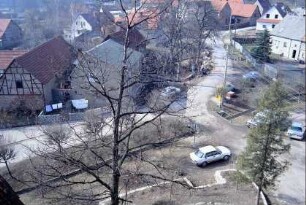 Teilansicht Dorf vom Kirchturm