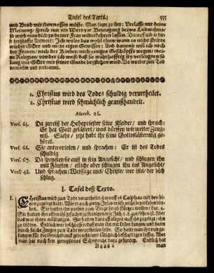 [XX. Christus wird deß Todes schuldig verurtheilet/ und schmählich gemißhandelt]