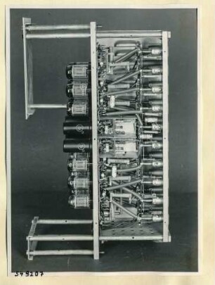 Block-Fernseh-Anlage, Einschub, Bild 7; Foto 1954