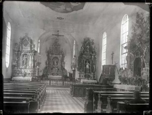 katholische Spitalkirche innen nach Osten