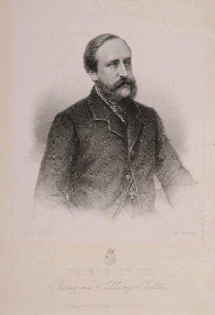 Bildnis von Friedrich (VIII.) (1829-1880), Herzog von Schleswig-Holstein-Sonderburg-Augustenburg