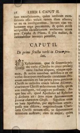 16-22, Caput II