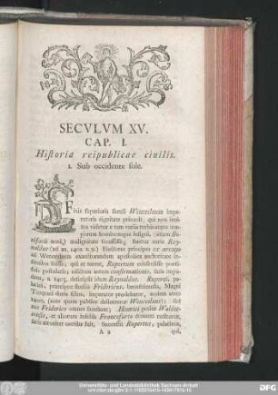 Cap. I. Historia reipublicae ciuilis.