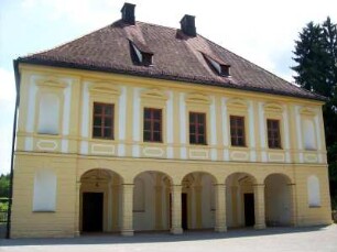 Schleißheim: Südlicher Pavillon, Renatuskapelle
