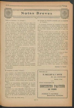 Notas breves