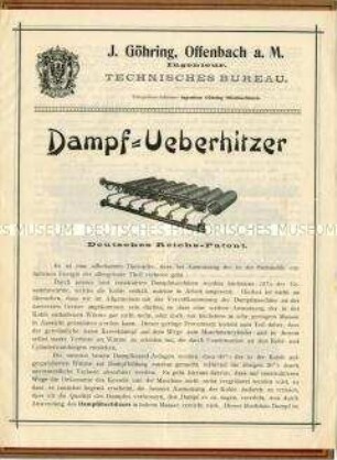 Dampf-Überhitzer