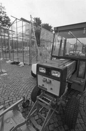Fachausstellung des deutschen Gartenbaus "hortec 84" in Karlsruhe
