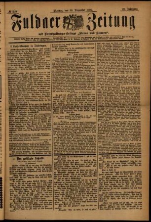 Ausgabe vom Montag, den 30. Dezember 1895.