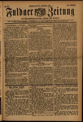 Ausgabe vom Montag, den 30. Dezember 1895.