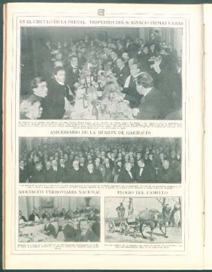 Anviersario de la muerte de Garibaldi