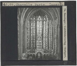 Paris, Sainte-Chapelle : Innenansicht