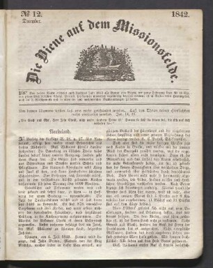N° 12. December. 1842