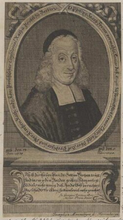 Bildnis des Philipp Jacob Spener