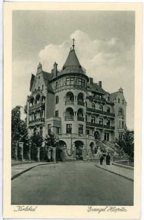 Karlsbad. Evangelisches Hospiz (Kurhaus Trocnov, 1897-1899)