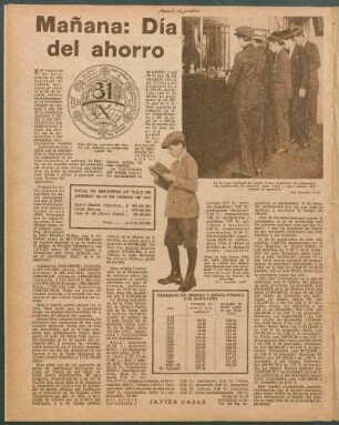 Mañana: Día del ahorro