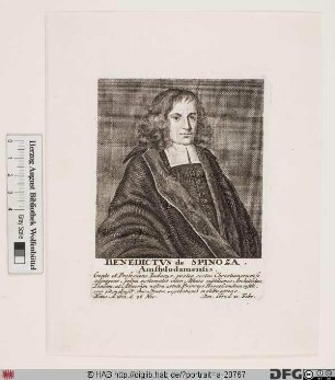 Bildnis Baruch (Benedict) Spinoza