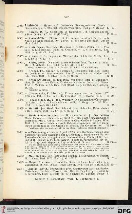 Austriaca (Nr. 25949 - 25986)