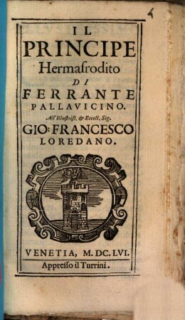 Il Principe Hermafrodito