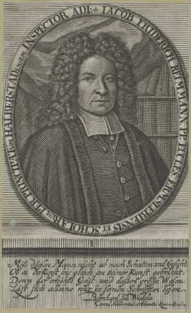 Bildnis des Iacob Friderich Reimmann