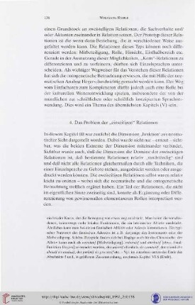 4. Das Problem der "einseitigen" Relationen