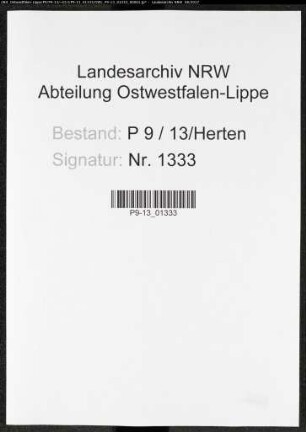 Sterberegister Standesamt Herten