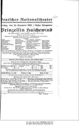 Prinzessin Huschewind