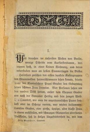 Berlin W. : Drei Romane, 1