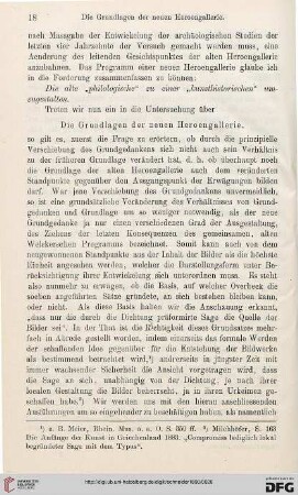 Die Grundlagen der neuen Heroengallerie